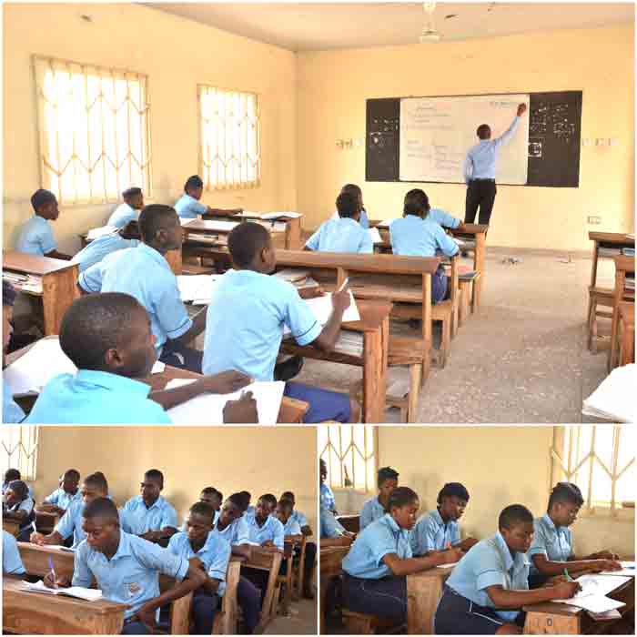 Ameewua-Model-College-Students in Class